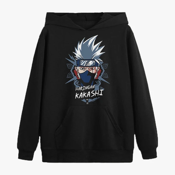 هودی مردانه مدل انیمه ای ناراتو شخصیت کاکاشی