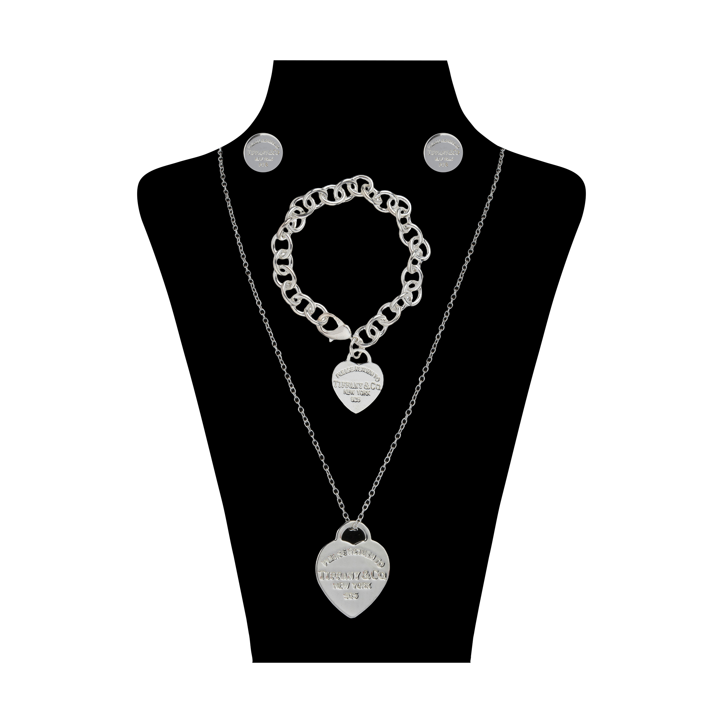 نیم ست نقره زنانه کد SET096S0