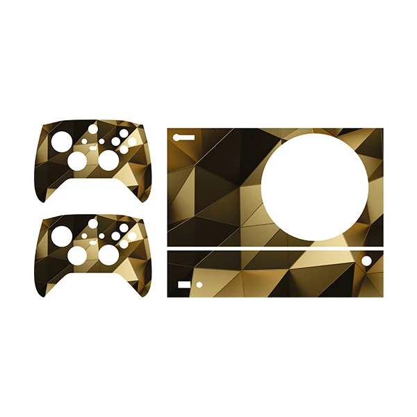 برچسب کنسول بازی Xbox series s توییجین وموییجین مدل هندسی 02 مجموعه 4 عددی