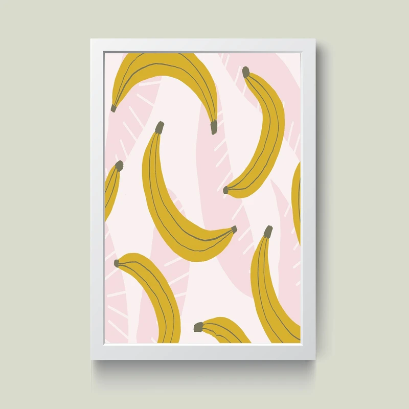 تابلو مدل the banana کدS2902-w