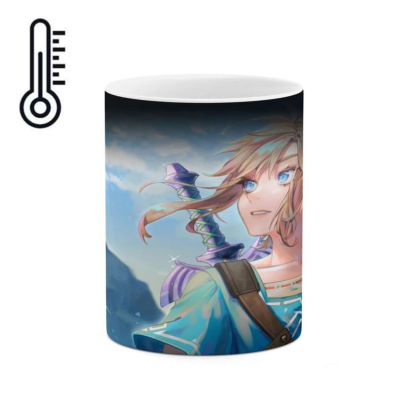 ماگ حرارتی کاکتی مدل انیمه کد mgh16394