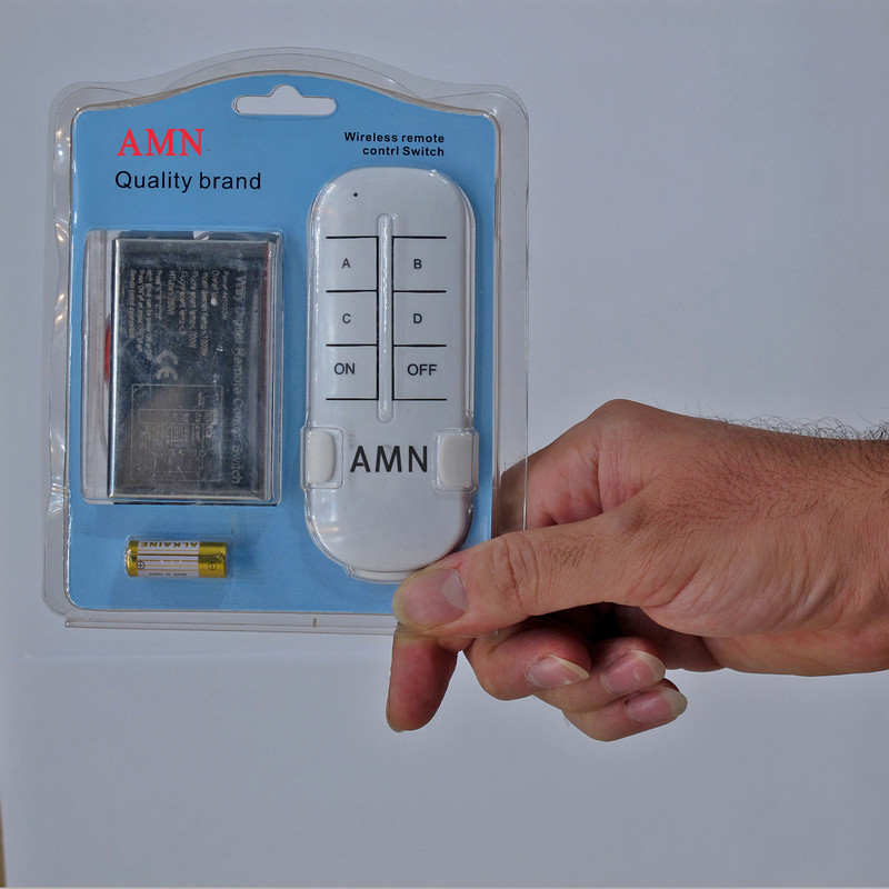 ریموت کنترل و گیرنده مدل AMN