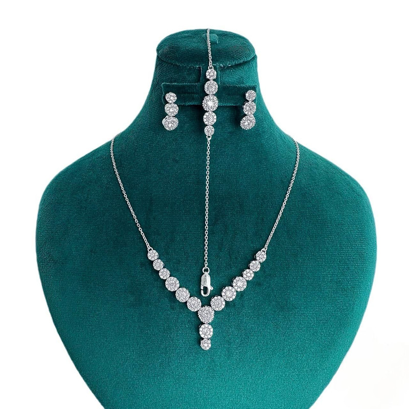 نیم ست نقره زنانه مدل MRJ43.20 نیم ست نقره زنانه مدل MRJ43.20