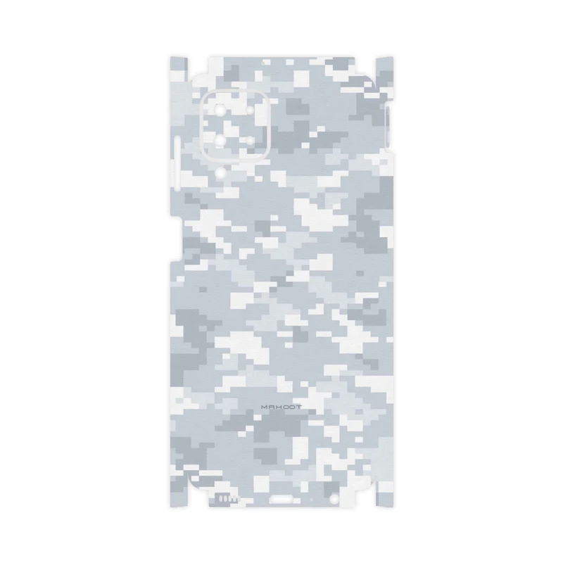 برچسب پوششی ماهوت مدل Army-Snow-Pixel-FullSkin مناسب برای گوشی موبایل سامسونگ Galaxy M22