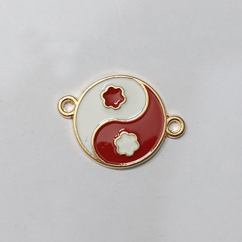 آویز دستبند دخترانه مدل گل نسترن کد 110 بسته 5 عددی