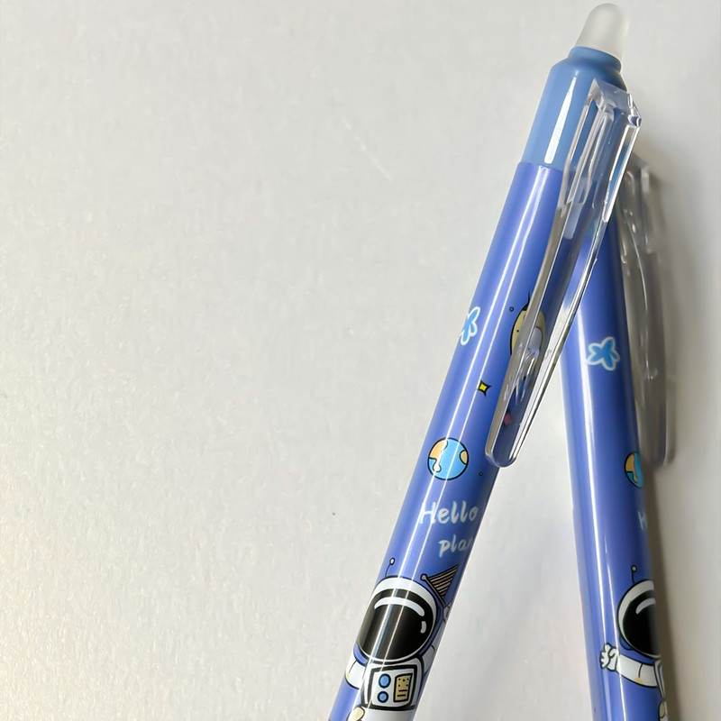 روان نویس مدل پاک کن دار طرح فضانورد بسته 6 عددی