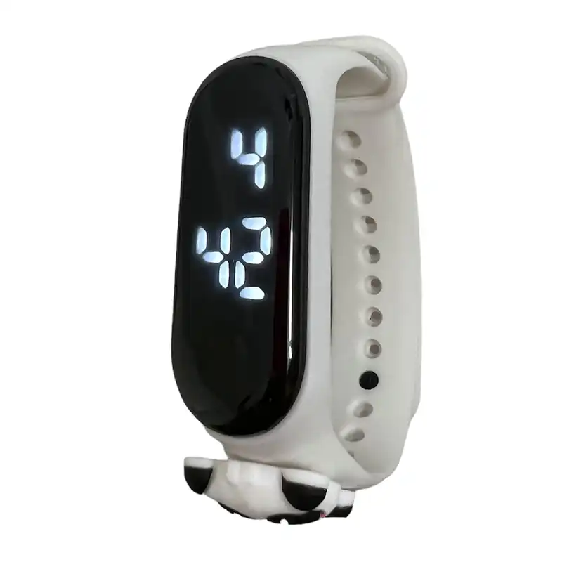 ساعت مچی دیجیتال بچگانه مدل ضد آب سیلیکونی طرح پاندا فانتزی