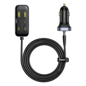 شارژر فندکی 110 وات 6 پورت بیسوس مدل BackseatPal L1