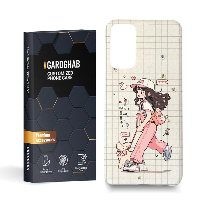 کاور گارد قاب مدل دخترانه مناسب برای گوشی موبایل سامسونگ  Galaxy M23