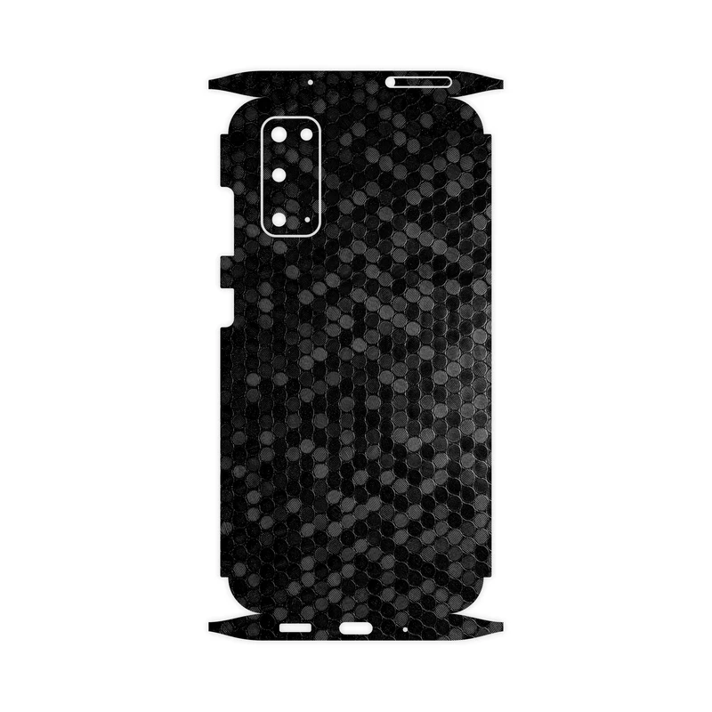 برچسب پوششی ماهوت مدل Honey-Comb-Circle-FullSkin مناسب برای گوشی موبایل سامسونگ Galaxy S20