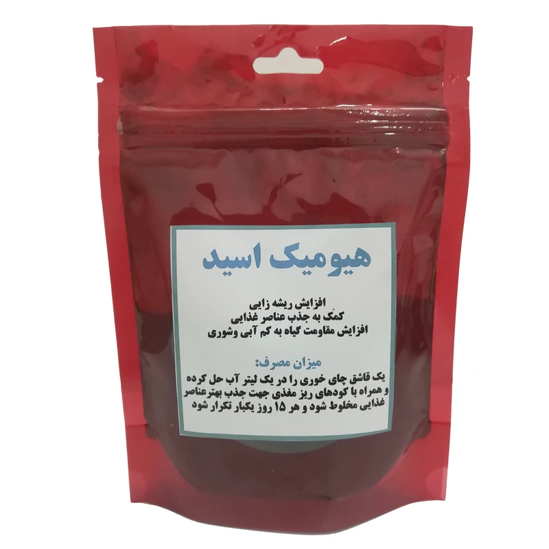 کود هیومیک اسید مدل cv1 وزن 100 گرم