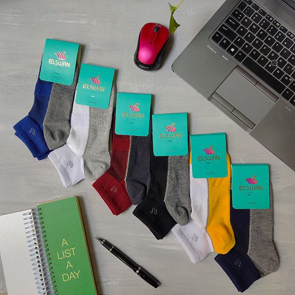 جوراب زنانه ال سون مدل 02 کد PH658.1  بسته 6 عددی -  - 4