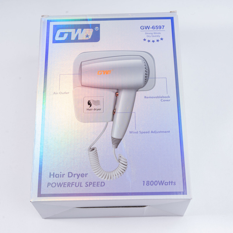 سشوار دیواری جی دبلیو مدل GW-6597