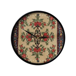 ساعت دیواری مدوپد طرح قالی بیجار مدل C-bijar01