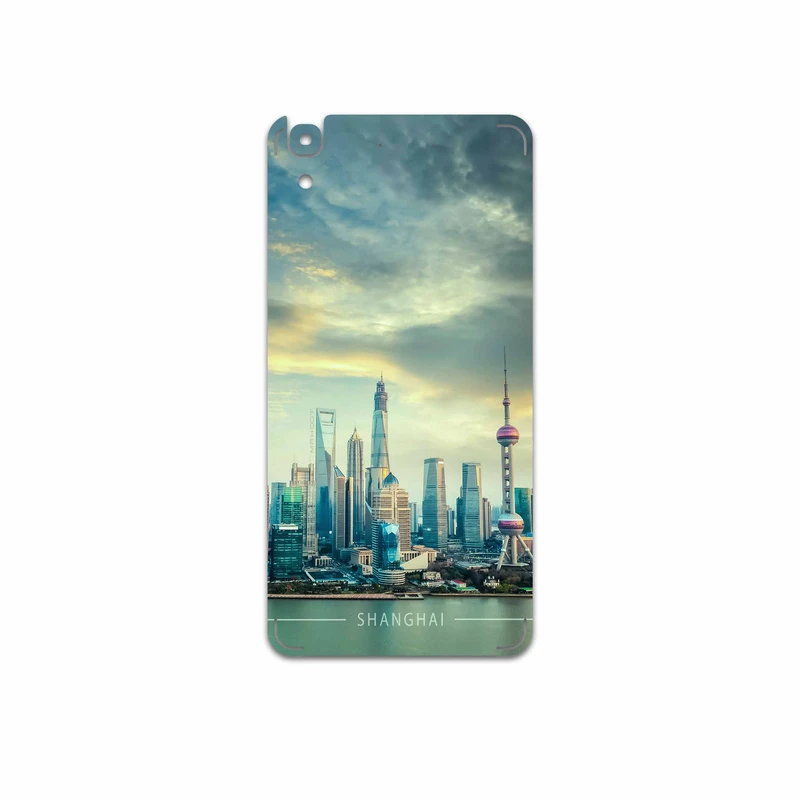 برچسب پوششی ماهوت مدل Shanghai City مناسب برای گوشی موبایل هوآوی Y6 2015