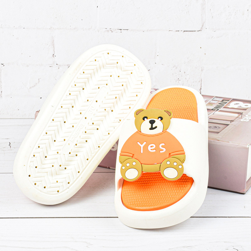 دمپایی دخترانه مدل YES TEDDY ORG.3650