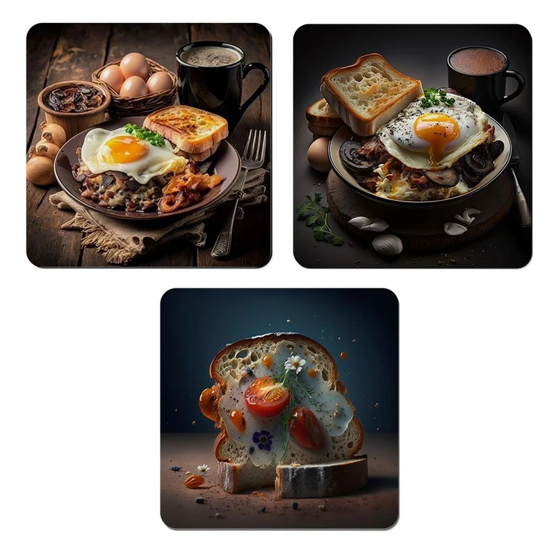 مگنت صباطرح مدل آشپزخانه کد M1310 مجموعه 3 عددی