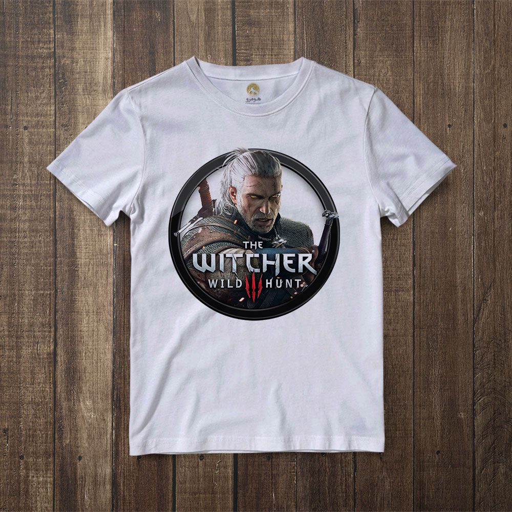 تی شرت آستین کوتاه مردانه هومرو مدل TW526 طرح ویچر -  - 6