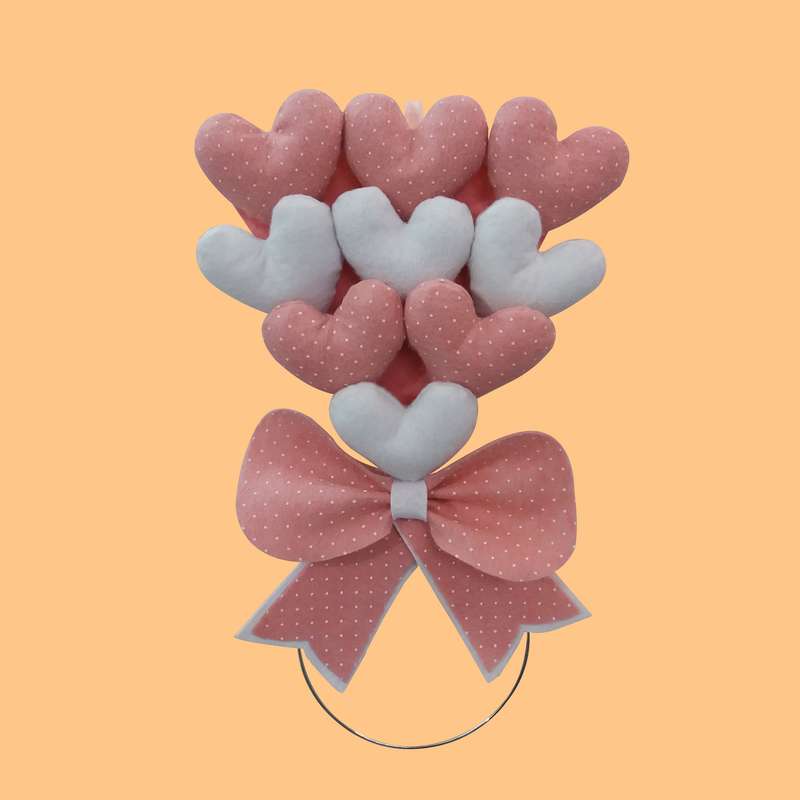 آویز حوله طرح قلب مدل M5041