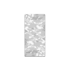 MAHOOT Army-Snow-Pixel Cover Sticker for Huawei Ascend P6