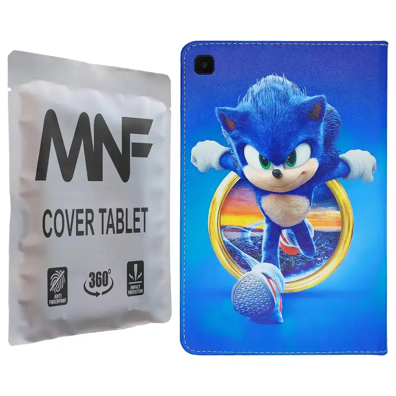 کیف کلاسوری ام ان اف طرح سونیک کد M-071 مناسب برای تبلت سامسونگ Galaxy Tab A 8.0 2019 T290 / T295