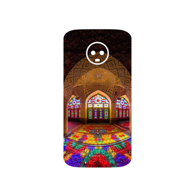 برچسب پوششی ماهوت مدل Nasir Al-Molk Mosque مناسب برای گوشی موبایل موتورولا Moto G6