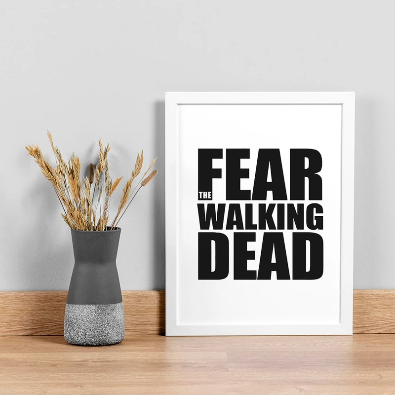 تابلو صبا طرح مدل The Walking Dead کد FD253w