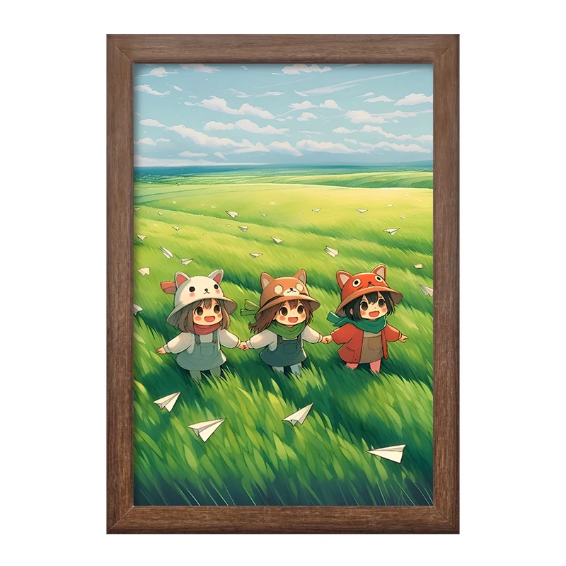 تابلو خندالو طرح دخترانه کیوت کد F7959