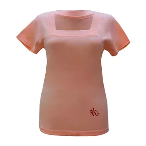 تی شرت آستین کوتاه زنانه ام جی مدل 0144