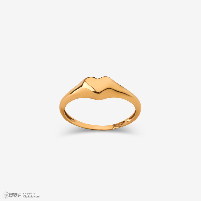 انگشتر طلا 18 عیار زنانه سایا گلد مدل قلب wr749 سایز 55