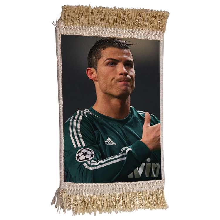 فرش ماشینی دیوارکوب مدل رونالدو کد 525