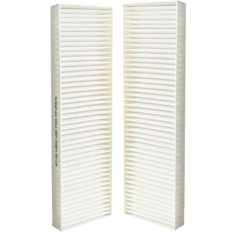 فیلتر کابین فیلتر دم مدل ساده کد 97133-1J000 مناسب برای هیوندای I20 بسته دو عددی