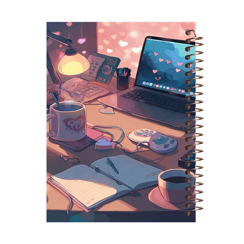 دفتر نقاشی 60 برگ طرح دخترانه مدل فانتزی کد A522