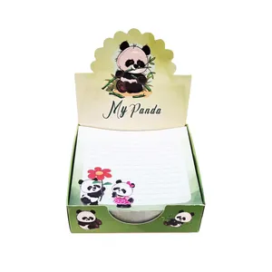 کاغذ یادداشت طرح پاندا جنگلی مدل فانتزی بسته 250 عددی