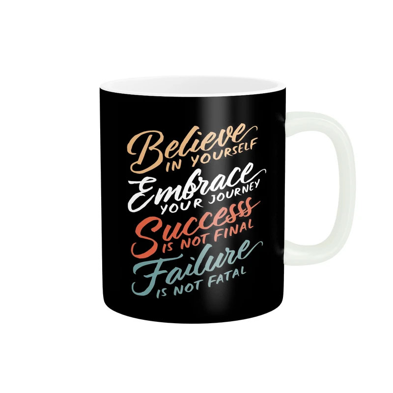 ماگ پاد آفرین مدل نوشته دار کد DKC1009