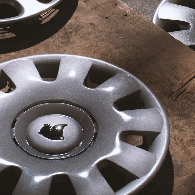 قالپاق چرخ تی پی ای مدل TPA-َAR سایز 15 اینچ مناسب برای وانت آریسان بسته 4 عددی