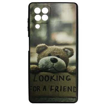 کاور طرح Teddy Bear کد 044 مناسب برای گوشی موبایل سامسونگ Galaxy A22 4G