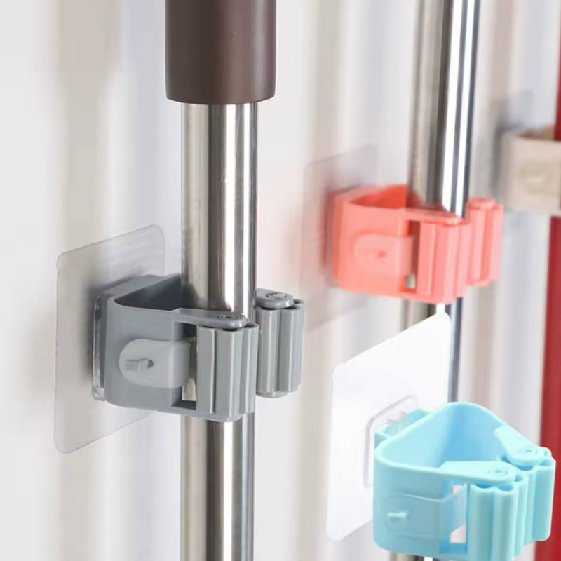 گیره نگهدارنده جارو و تی مدل غلطکی مجموعه 4 عددی