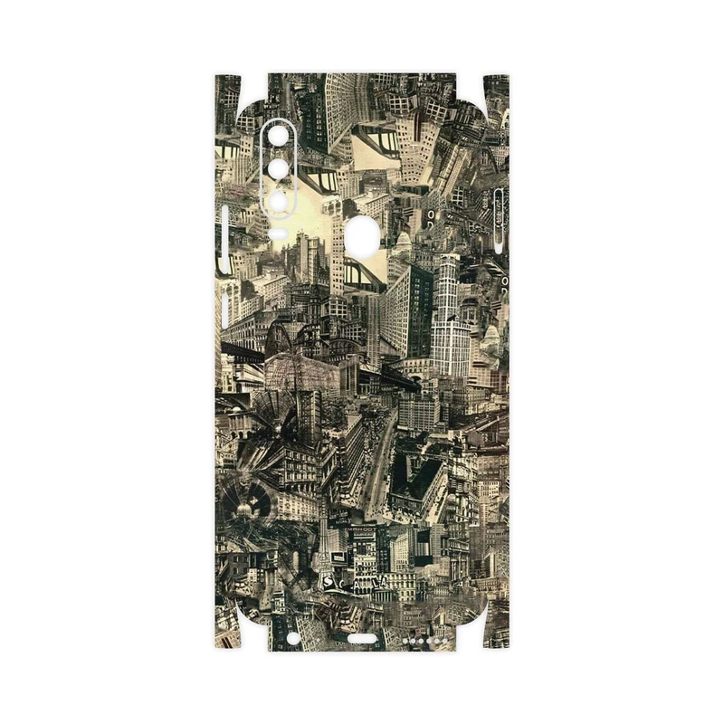 برچسب پوششی ماهوت مدل Collage of Skyscraper-FullSkin مناسب برای گوشی موبایل جی ال ایکس Shahin 2