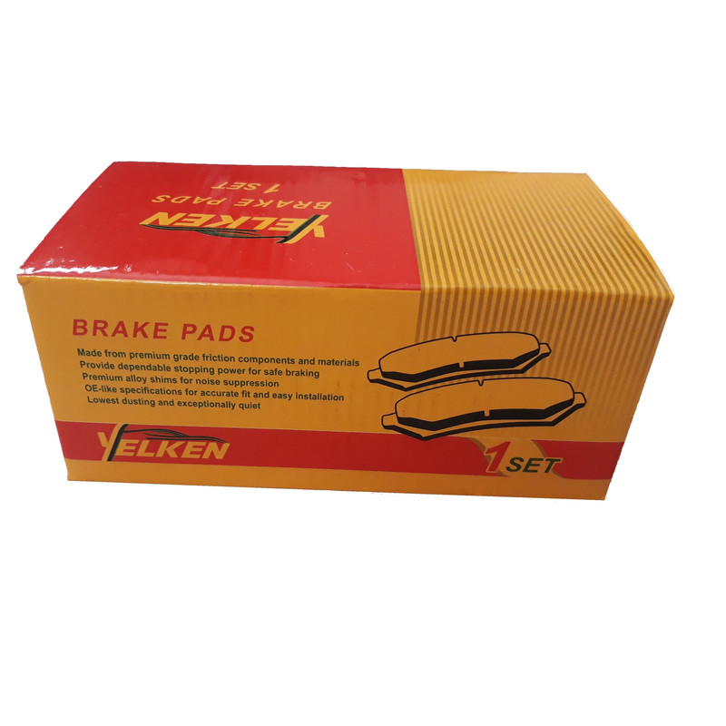 لنت ترمز جلو یلکن مدل YL3019 مناسب برای پژو 206 تیپ 5