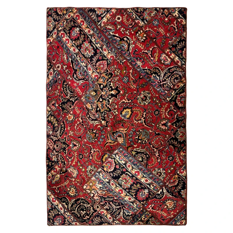 کلاژ فرش دستباف 3 متری مدل  فارس کد NKP.RJ132