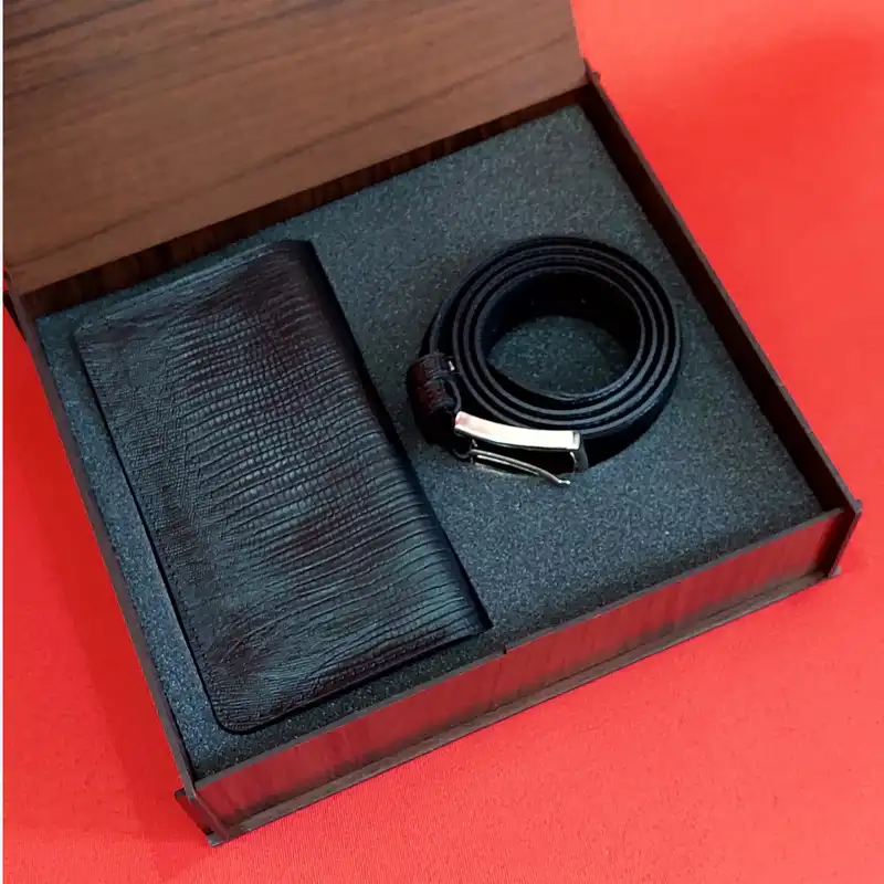 ست هدیه چرم سامه مدل sh22