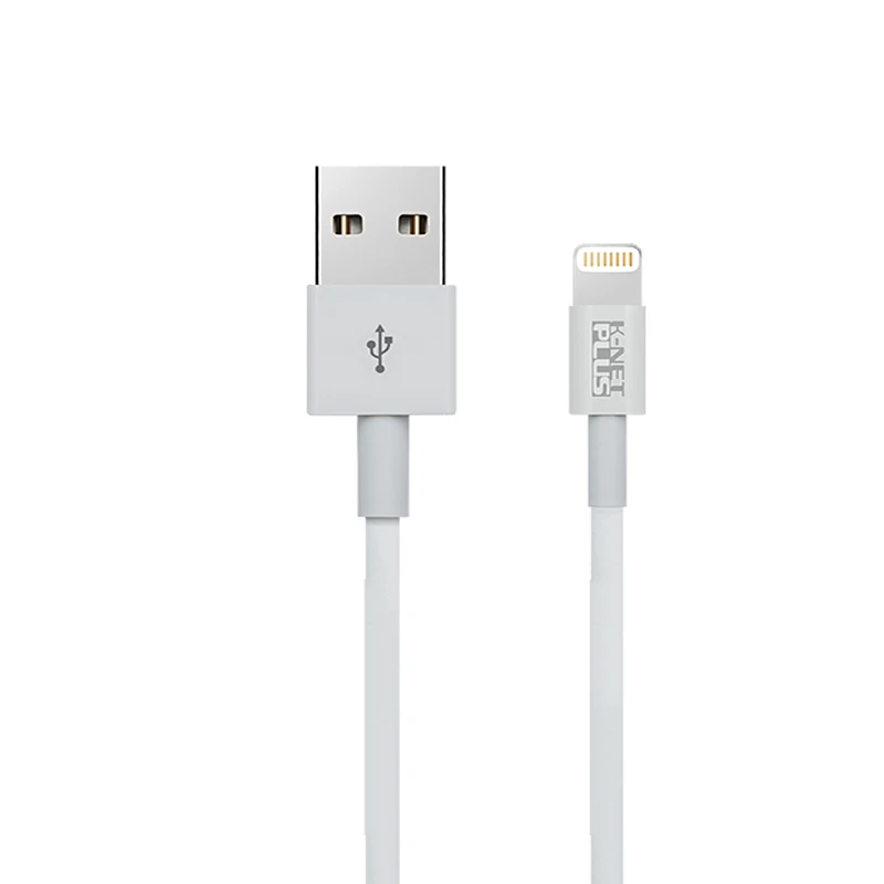 کابل تبدیل USB به لایتنینگ کی نت پلاس مدل KP-CAM2LI12 طول 1/2 متر