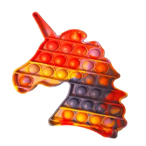 فیجت ضد استرس مدل پاپیت طرح اسب تک شاخ کد 03