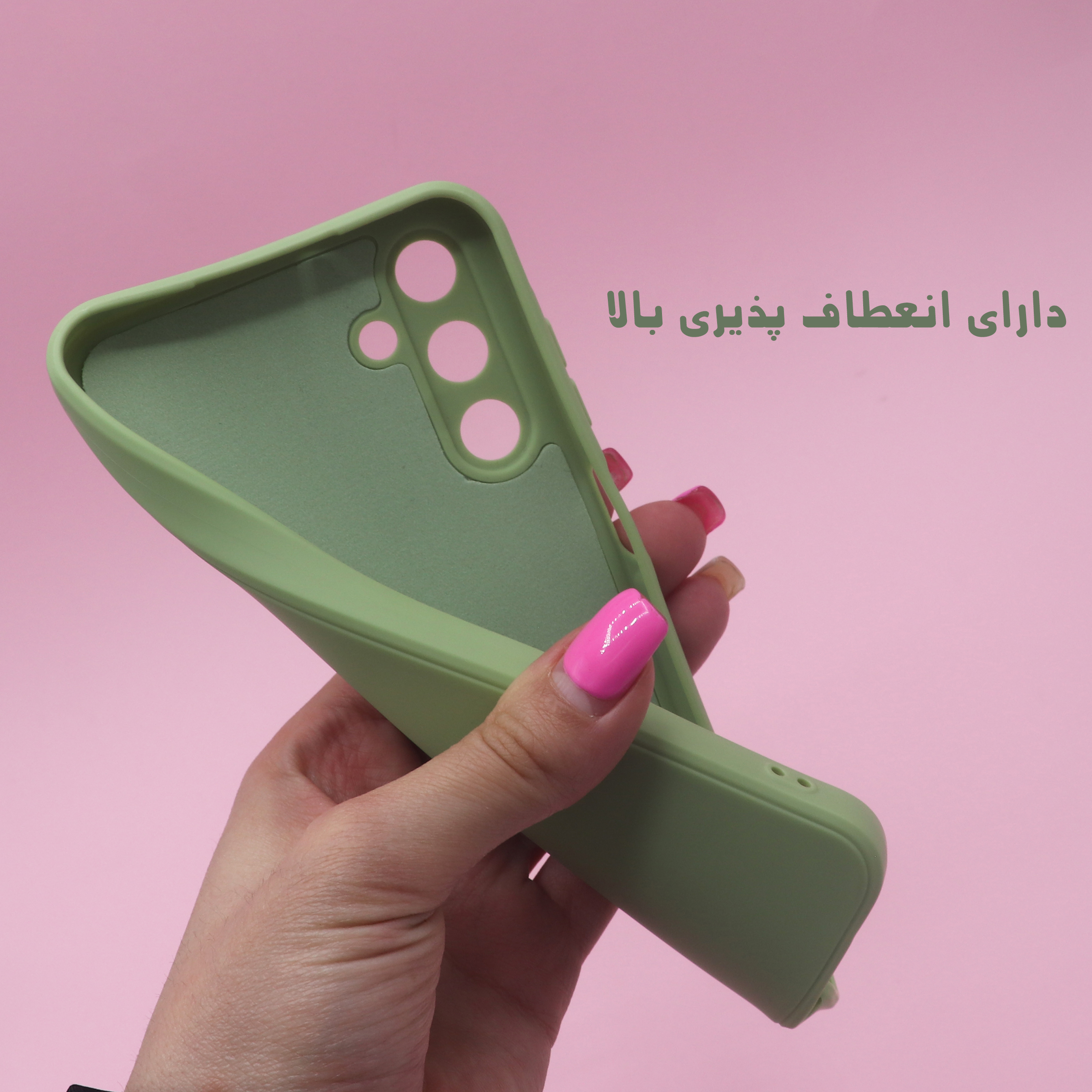 کاور دیامانته مدل Sili2 Ros مناسب برای گوشی موبایل سامسونگ Galaxy A15