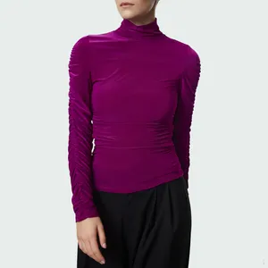 بلوز آستین بلند یقه ایستاده زنانه ترندیول مدل 838485968