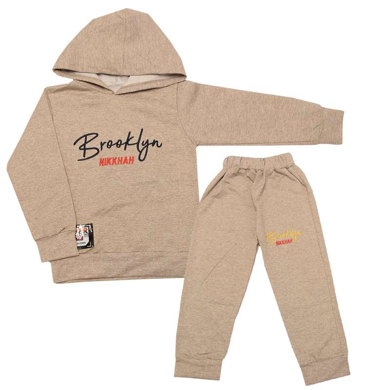 ست هودی و شلوار پسرانه مدل بروکلین B1