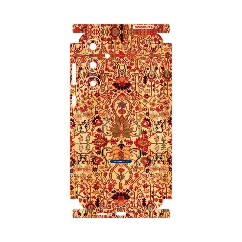 برچسب پوششی ماهوت مدل Persian_Carpet_Yellow-FullSkin مناسب برای گوشی موبایل سامسونگ Galaxy A55
