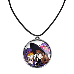 گردنبند خندالو مدل اکو و جانسون و سوسی انیمه جادوگران کوچک Little Witch Academia کد 2284922848