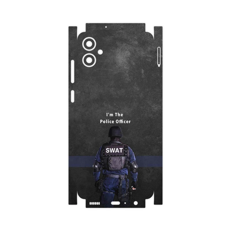 برچسب پوششی ماهوت مدل Police Officer-FullSkin مناسب برای گوشی موبایل سامسونگ Galaxy A05
